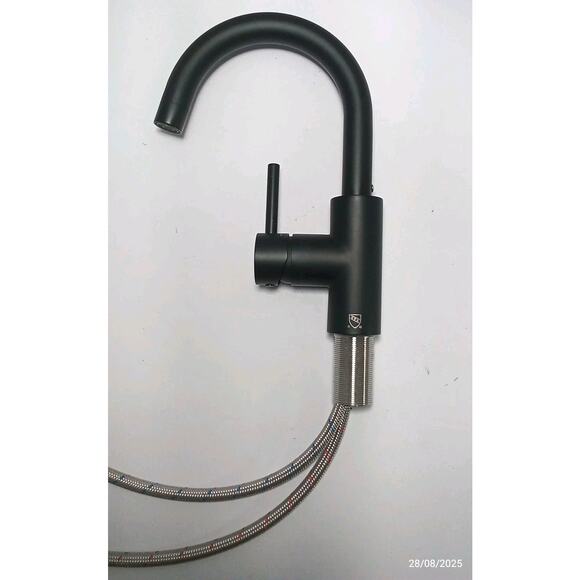 CREA Bar Sink Faucet Black Single Hole Bathroom Kitchen Prep Sink - Picture 1 of 4